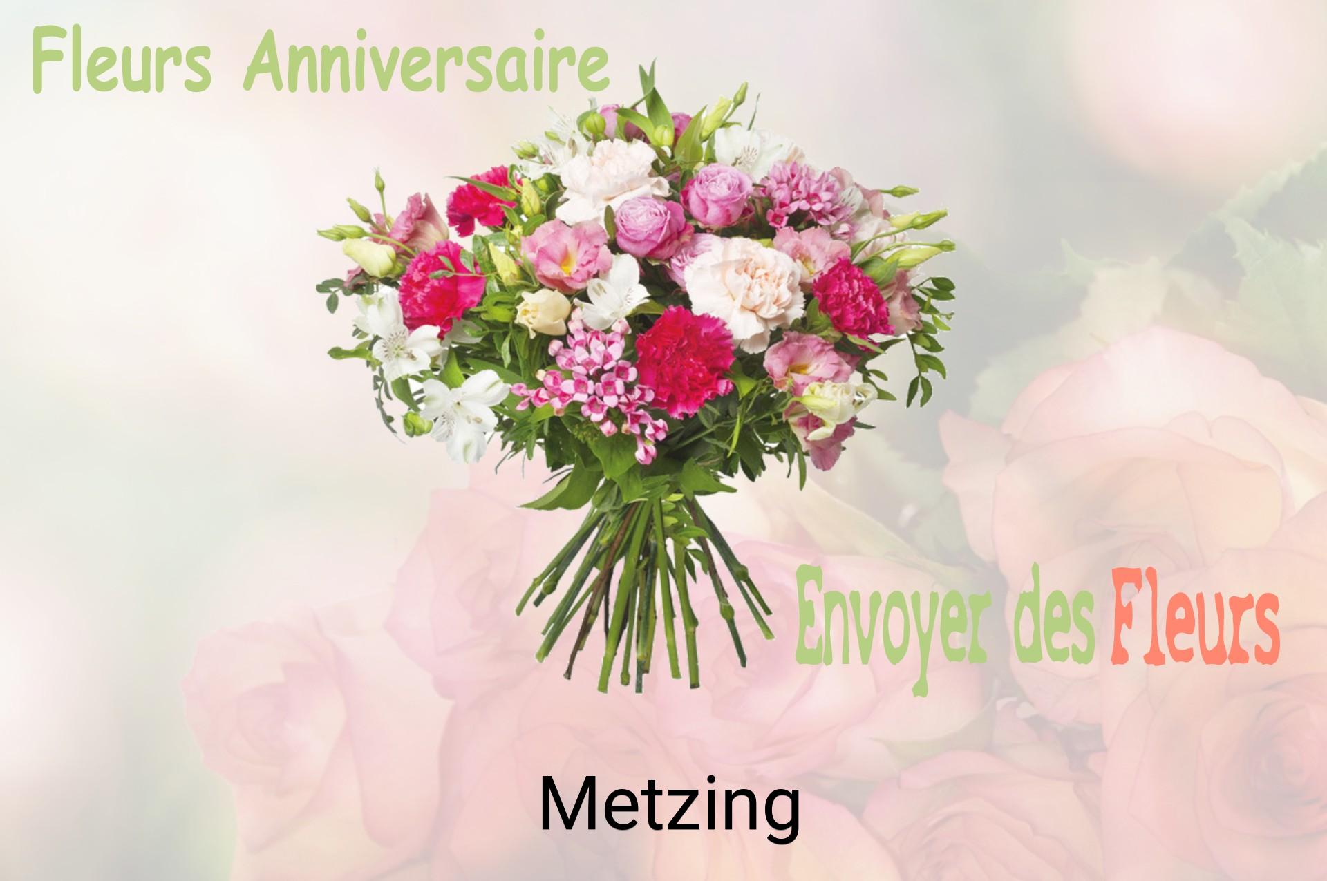 Bouquet de fleurs d’anniversaire livré à Metzing